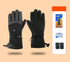 Electric heating gloves against cold and heat